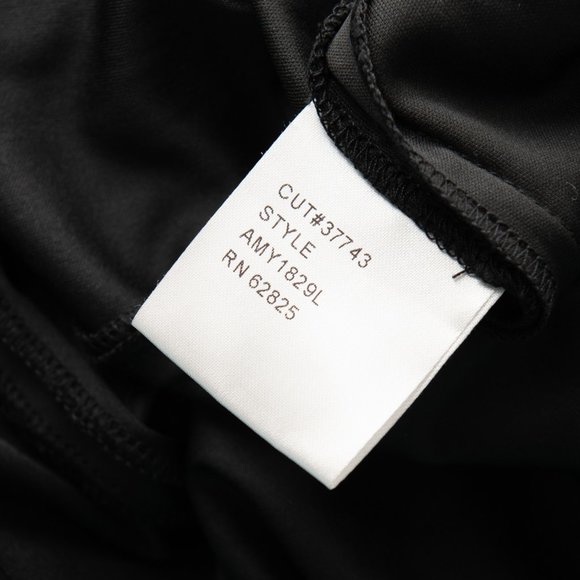 Tadashi Shoji Evening Gown Sleeveless Maxi Formal Lace Floral Black Size 8 New - Picture 5 of 7